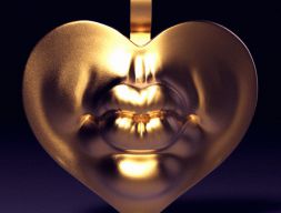 Подвеска «Поцелуй меня» 3D модель