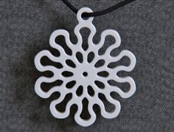 Подвеска Lotus 10 Mandala 3D модель