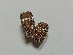 Помолвочные кольца Hoar 3D модель