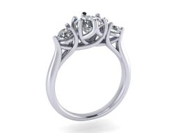 ЮВЕЛИРНОЕ ПОМОЛВОЧНОЕ КОЛЬЦО STL ФАЙЛ ДЛЯ СКАЧИВАНИЯ И ПЕЧАТИ - CC39 3D Модель для 3D-печати