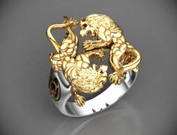 Lion Fight Ring 3D модель
