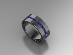 Men Women rings 0009by 3D print model