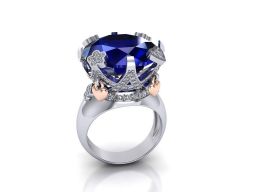 Кольцо Pasquale Crown 3D модель