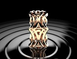 Кольцо R-1 Модель для 3D печати Модель для 3D печати