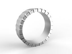 Кольцо R-9 Модель для 3D печати Модель для 3D печати