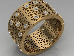 Кольцо 10 3D модель
