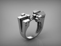 Кольцевое здание 3D модель