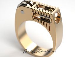 Кольцевой двигатель 57 3D модель
