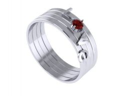 Кольцо Влюбленное 3D модель