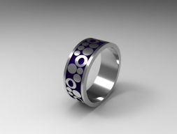 Кольцо Леди 3D модель