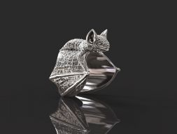 Кольцо летучей мыши 3D модель