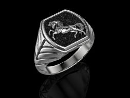 Кольцо лошади 3D модель