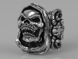 КОЛЬЦО СКЕЛЕТОР 3D модель