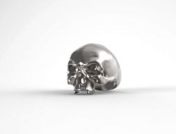Кольцо Череп 3D модель