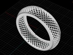 Кольцо Ultra Vision Jewelry 3D модель