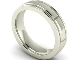 Серебряное помолвочное кольцо 17 3D модель