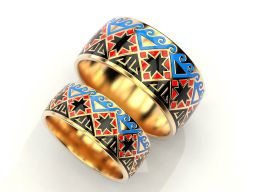 Помолвочное кольцо 65 3D модель