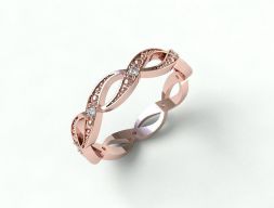 Ringmodel109 - Помолвочное кольцо - Модель S-band для 3D-печати