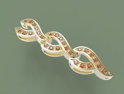 Модель 47 Звено браслета Модель для 3D печати