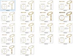 Коллекция- Браслеты Объемные-0002-3dm с камнями-20 файлов 3D модель