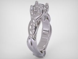 0534 Помолвочное кольцо 3D модель