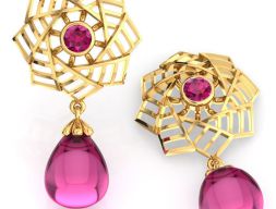 Серьги-капли Amer Fountain 3D модель