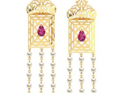 Серьги-капли Amer Ornate Lawn 3D модель