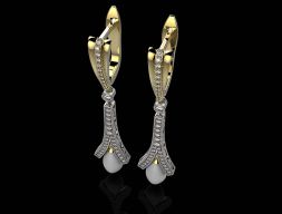 B СЕРЬГИ N3 3D модель