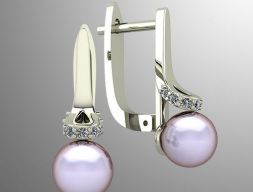 Серьги 43 3D модель