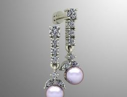 Серьги 45 3D модель