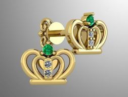 Серьги 61 3D модель