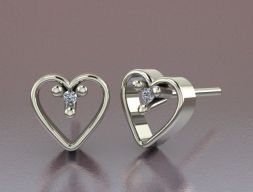 Сердечко 3D модель