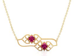 Ожерелье с вырезом Asher Lawn 3D модель