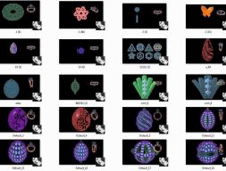 коллекция ювелирных изделий еще 200 штук 3D модель