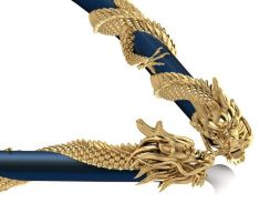 Ожерелье дракона 3D Модель 3D печати