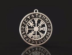 Шлем из ткани ужаса в модели 3D-печати Рунического круга