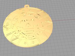 Медаль Королей мая 3D модель