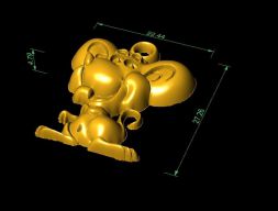 Зодиакальная мышь 3D модель