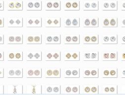 Набор из 19 серег с кулоном пасьянс 3dm stl детали объемная 3D модель