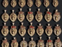 Набор подвесок со львами Модель для 3D печати