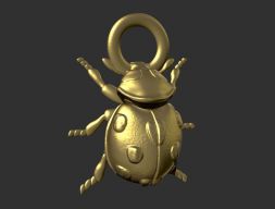 3D модель божьей коровки Pandora