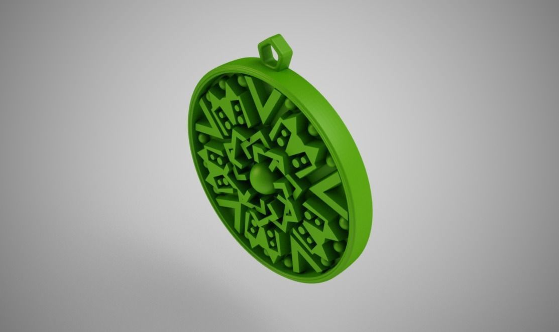 Ожерелье Пентагона 3D модель