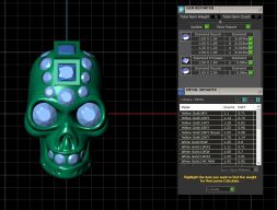 подвески с черепами 3D модель