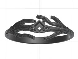 Кольцевая ветка 3D модель