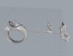Карерра Гардения 3D модель
