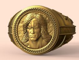 Конан-варвар - печать 3D модель