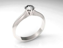 Помолвочное кольцо 3D модель