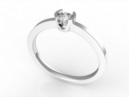 Помолвочное кольцо 16 ВСЕ РАЗМЕРЫ Модель для 3D печати