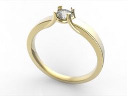 Помолвочное кольцо 18 ВСЕ РАЗМЕРЫ Модель для 3D печати