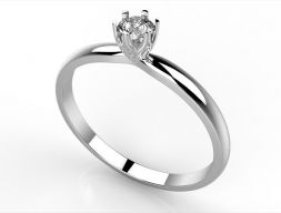 Помолвочное кольцо 3D модель